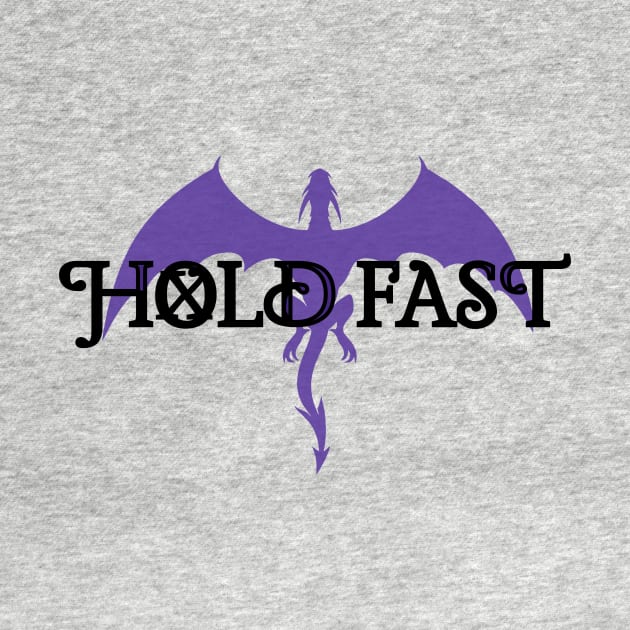 Hold Fast | Small corner print by The X-Wife Podcast